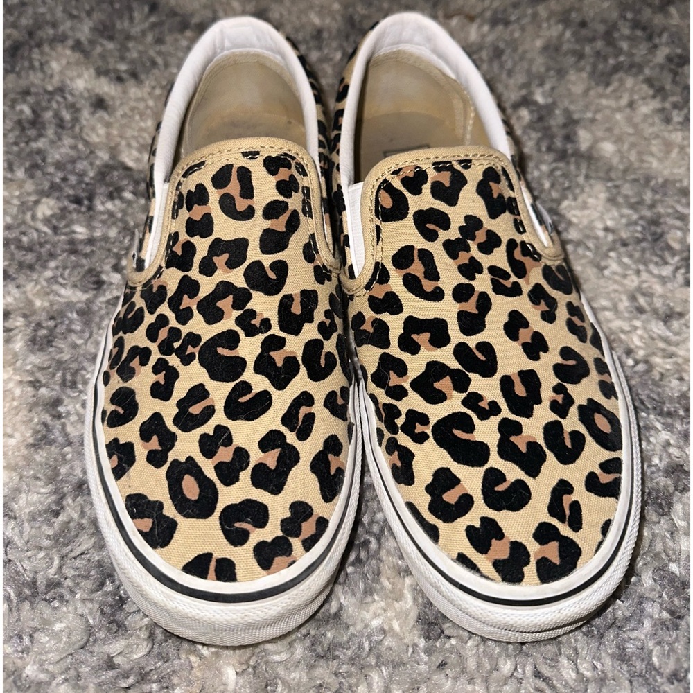 Custom Leopard Print Vans.